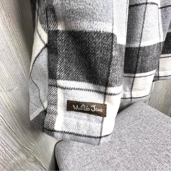 Matilda Jane Check it Twice Plaid Cardigan - Picture 6 of 8